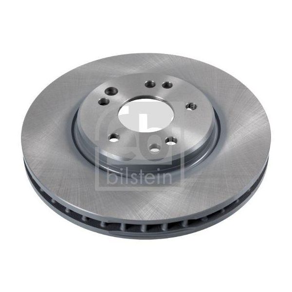 2X Febi Bilstein Disco Freno 10686 Anteriore Per MERCEDES-BENZ 190 (W201)-image
