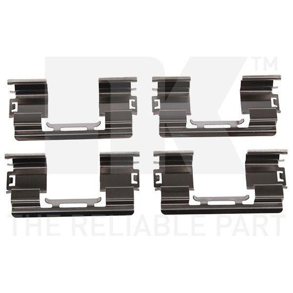 Kit Accessori Nk Pastiglie Freno A Disco 79361813 Per Opel Per Zafira B (A05)-image
