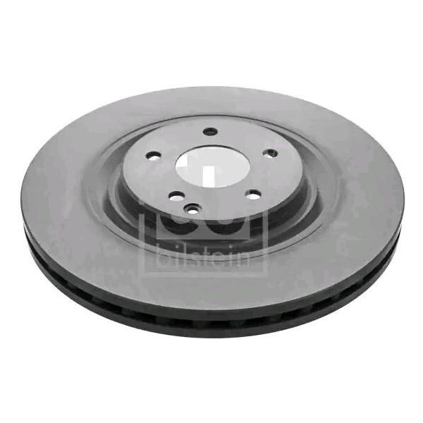 2X Disco Freno Febi Bilstein 43982 Anteriore Adatto A MERCEDES-BENZ Clk (C209)-image