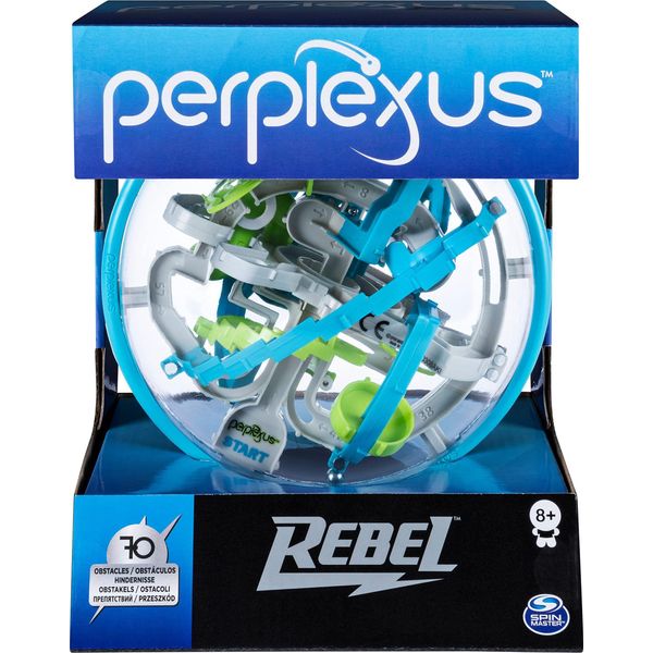 Perplexus - Spin Master - Rebel Rookie - 3D Maze Hybrid Toy - Spinning Ball - Puzzle-image