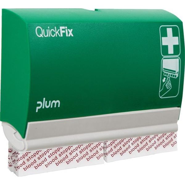 Distributore Di Gesso Quickfix 4 L232,5Xh133,5Xd33Ca.Mm Verde Plum-image