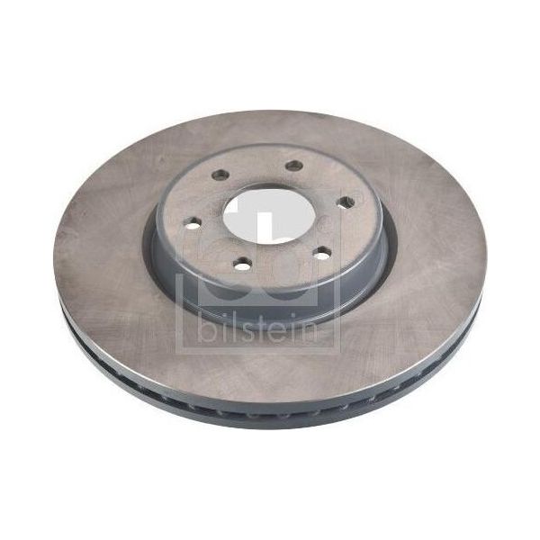 2X Disco Freno Febi Bilstein 107222 Anteriore Per Nissan NP300 Navara Pickup (D23)-image