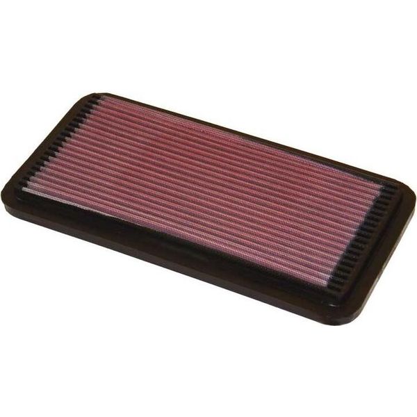 Filtro Aria Ad Alte Prestazioni K&N 33-2030 Per Toyota Corolla Liftback (E11) Filtro A Lunga Durata Quadrato-image