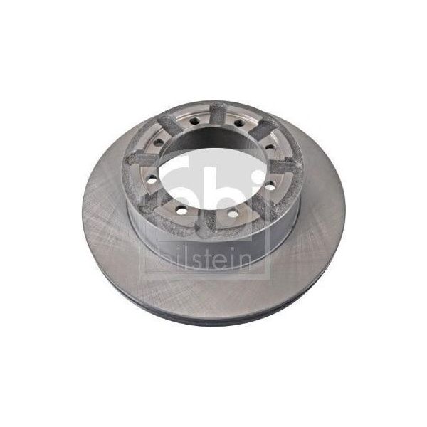 2X Disco Freno Posteriore Febi Bilstein 108615 Per Nissan Cabstar (F24M F24W)-image