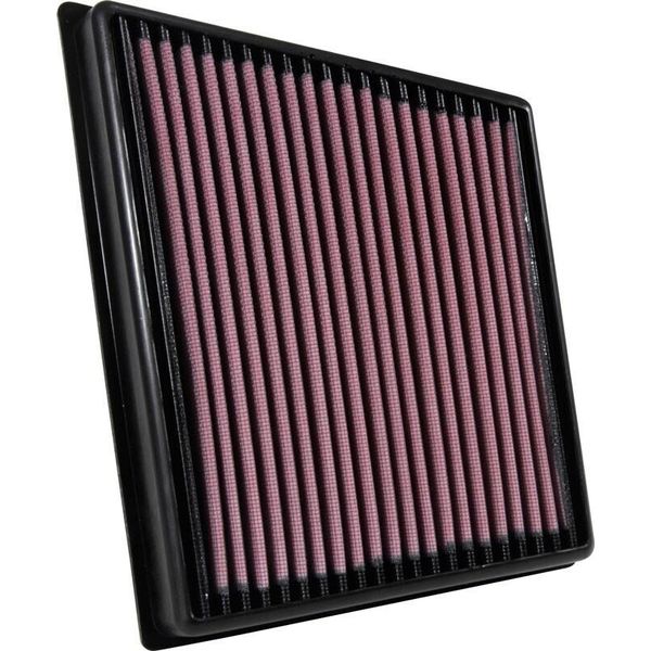 Filtro Aria Motore K&N 33-3074: Filtro Di Ricambio Ad Alte Prestazioni, Premium, Lavabile, Con Prestazioni Migliorate, 2015-2019 (F-Pace, Xf, Xe, Range Rover Velar)-image