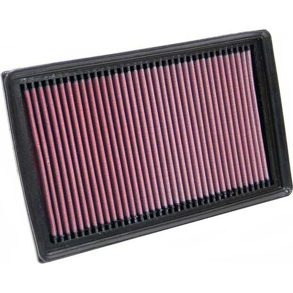 K&N 33-2886 Filtro Aria Ad Alte Prestazioni Per Ford Focus C-Max (DM2) Filtro A Lunga Durata Quadrato-image