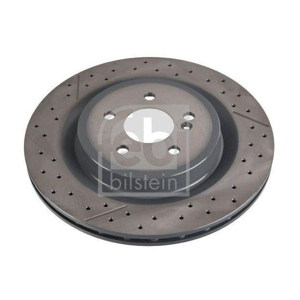 2X Disco Freno Posteriore Febi Bilstein 107722 Per MERCEDES-BENZ Gla (X156)-image
