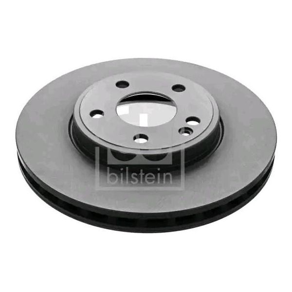 2X Febi Bilstein 43861 Disco Freno Asse Anteriore-image