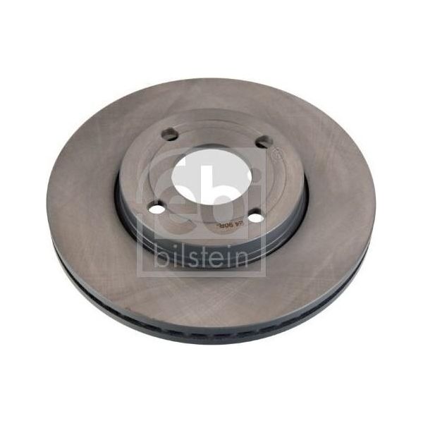 2X Disco Freno Febi Bilstein 105849 Anteriore Per Ford Fiesta Mk7 Hatchback 43 7Mm-image