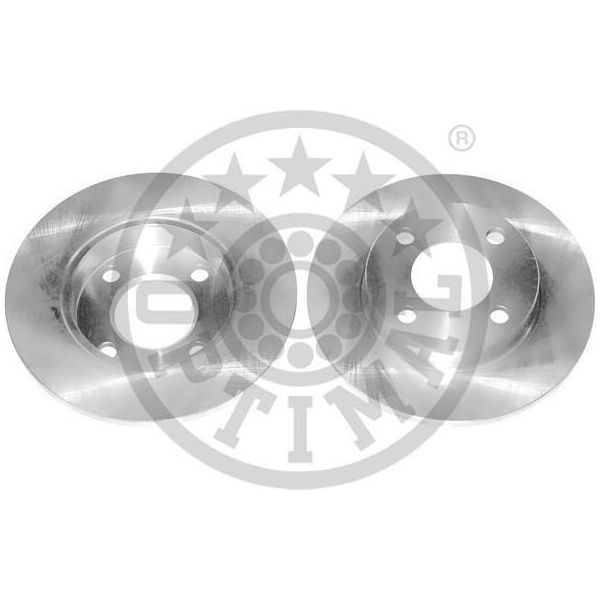 2X Disco Freno Optimal BS-1200C Posteriore Per Audi 80 Sedan (8C2 B4) 40Mm-image