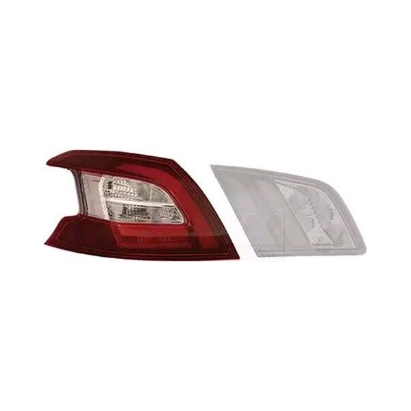 Van Wezel Fanale Posteriore Sinistro Esterno Adatto Per Peugeot 308 Ii-image