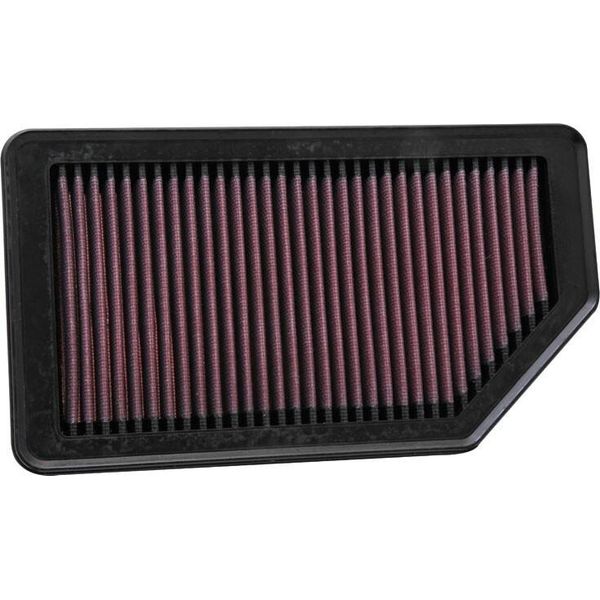 K&N 33-2472 Filtro Aria Ad Alte Prestazioni Per Hyundai Veloster (Fs) Filtro A Lunga Durata Quadrato-image