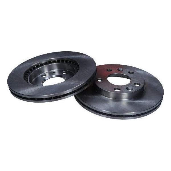 2X Disco Freno Maxgear 19-2236 Anteriore Per Renault Captur (J5_ H5_) Duster (Hs_)-image