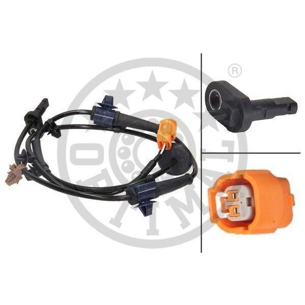 Sensore Abs Optimal Velocità Ruota Anteriore Destra Per Honda Jazz Ii Hatchback (Gd, GE3, GE2) 06-S341-image
