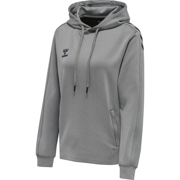 Hummel Hmlcore Xk Poly Sweat Hoodie Donna, Grigio Melange, Xl-image