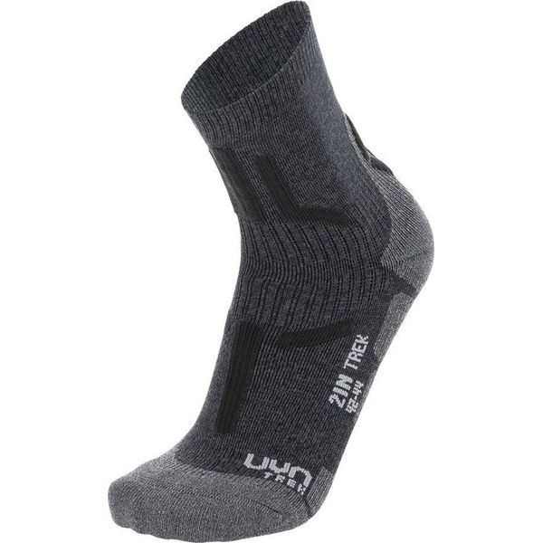 Calze Da Trekking Da Uomo Uyn - 2IN Socks, Calze, Poliammide, Logo Grigio 35-38-image