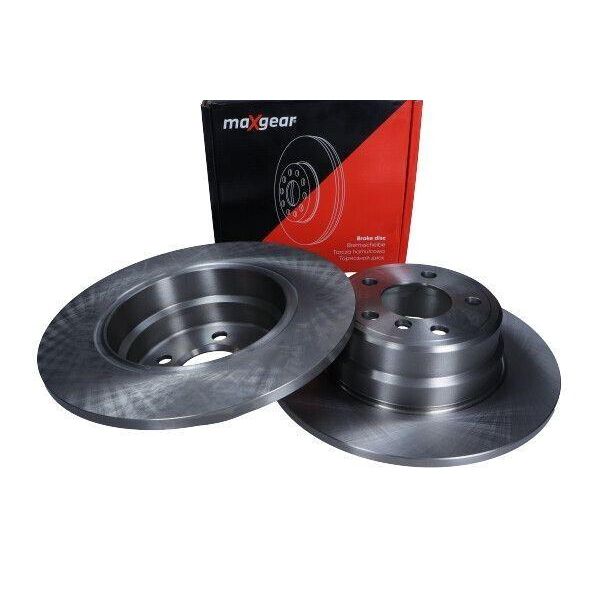 2X Maxgear Disco Freno 19-1204 Posteriore Per Bmw X5 (E53) 80Mm 7 0Kg 324Mm-image