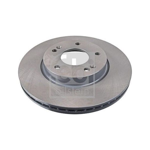 2X Disco Freno Febi Bilstein 108682 Anteriore Per Hyundai Ioniq (Ae) 44 8Mm 6 11Kg-image