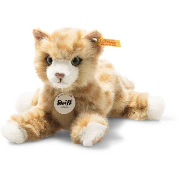 Steiff Mimmi Gatto 24 Rosso Soriano Sdraiato 099229-image