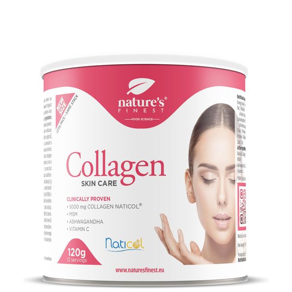 Collagen Skin Care – Integratore Alimentare In Polvere Con Collagene Naticol®, Vitamina C E Msm – 120 G-image