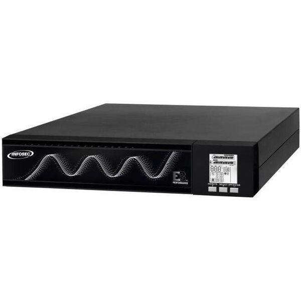 Infosec E3 Performance 800 Rt Gruppo Di Continuità (Ups) A Doppia Conversione (Online) 0,8 Kva 720 W 8 Uscite Ca (67023)-image