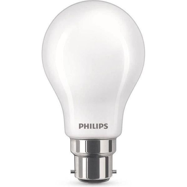 Lampada Led Philips Equivalente A 40W B22 Bianco Caldo, Non Dimmerabile, Vetro-image