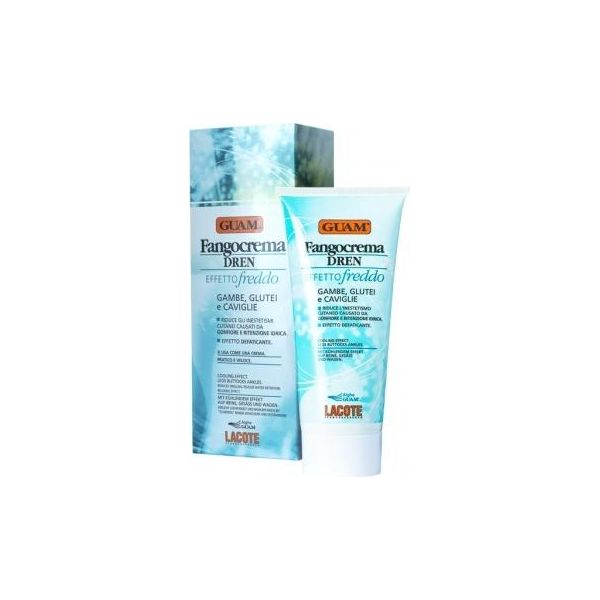 Guam Fangocrema Dren Crema Di Fango Attivo Per Le Gambe 200Ml-image