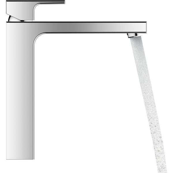 Hansgrohe Vernis Shape Mitigeur Monocommandé Pour Lavabo 190 Avec Vidage à Tirette, 71562000, 71562000-image