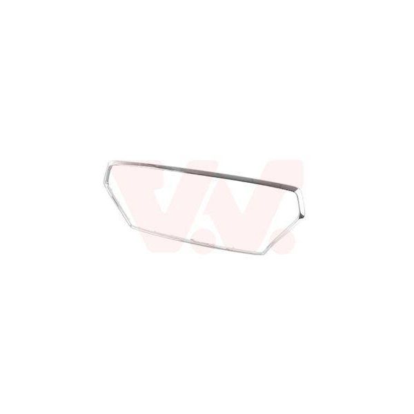 Van Wezel 8254518 Cornice Griglia Radiatore Griglia Radiatore Per Hyundai I30 Hatchback (Pde, Pd, Pden) Cromo Cromo-image