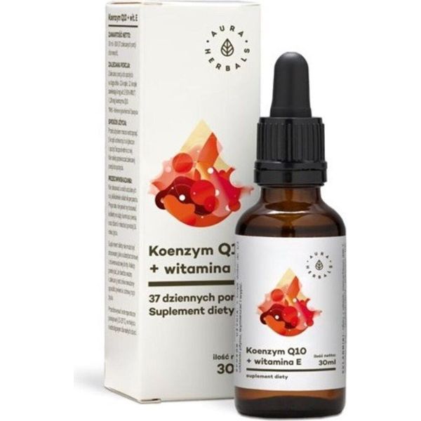 Aura Herbals Coenzima Q10 + Vitamina E 30 Ml BI2627-image