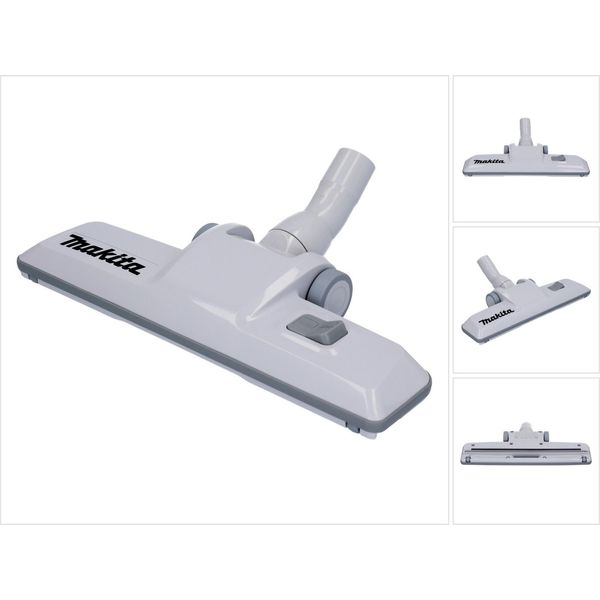 Bocchetta Reversibile Makita Per Tappeti E Pavimenti Duri, Orientabile ( 191G86-8 ) Per Aspirapolvere A Batteria Dcl / Cl / Dvc-image