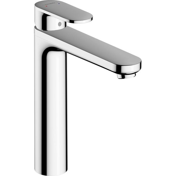 Hansgrohe Vernis Blend Mitigeur Monocommandé Pour Lavabo 190 Avec Alimentation En Eau IsoléE Et Vidage à Tirette Chrome, Saillie 169 Mm, 71572000, 71572000-image
