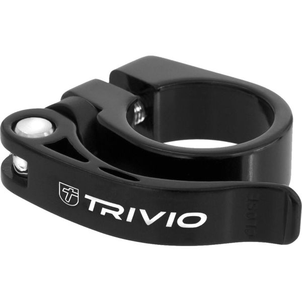 Morsetto Reggisella Trivio In Alluminio 34,9 Mm Con Sgancio Rapido Nero-image