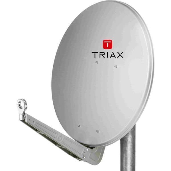 Specchio Triax Alu Sat, Fesat 100 Hq, 97X104 Cm, Grigio Chiaro Ral 7035-image