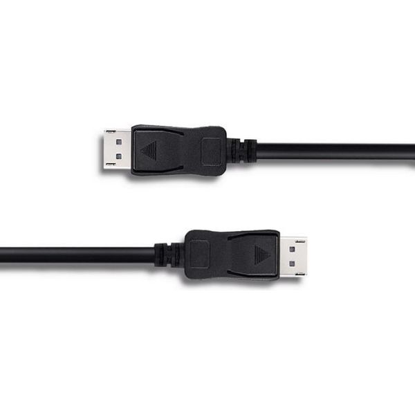 Qoltec Displayport Maschio / Displayport Maschio 2 M Nero-image