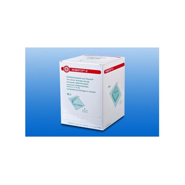 Noba Nobatop® Compressa In Tessuto Non Tessuto Sterile 7,5 Cm X 7,5 Cm P2 50 Pezzi-image