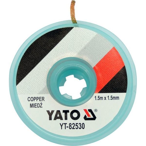 Yato, Modello YT-82530, Bobina Di Filo Per Saldare, Ideale Per Saldare I Metalli, Strumento Di Alta Qualità Per Progetti Industriali E Di Riparazione.-image