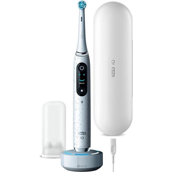 Oral-B | Electric Toothbrush | Io10 Series | Rechargeable | For Adults | Number Of Brush Heads Included 1 | Number Of Teeth Brushing Modes 7 | Stardust White-image