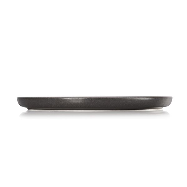Piatto Piano Ø 33 X 3 Cm, Serie: Rockzzero One Stone Grey-image
