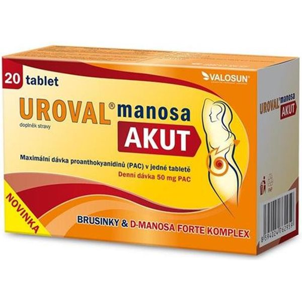 Uroval Manosa Akut 20 Compresse-image