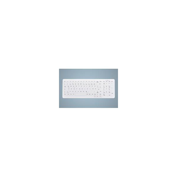 Active Key AK-C7000F-UVS-W/CH - Dimensioni Complete (100%) - Usb - Interruttore A Chiave A Membrana - Led - Bianco-image
