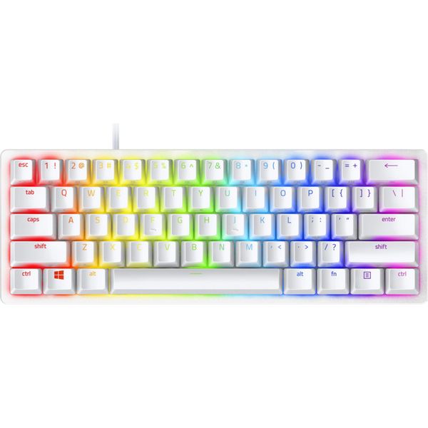 Razer Huntsman Mini Tastiera Usb Qwerty Inglese Bianca (RZ03-03392700-R3G1)-image