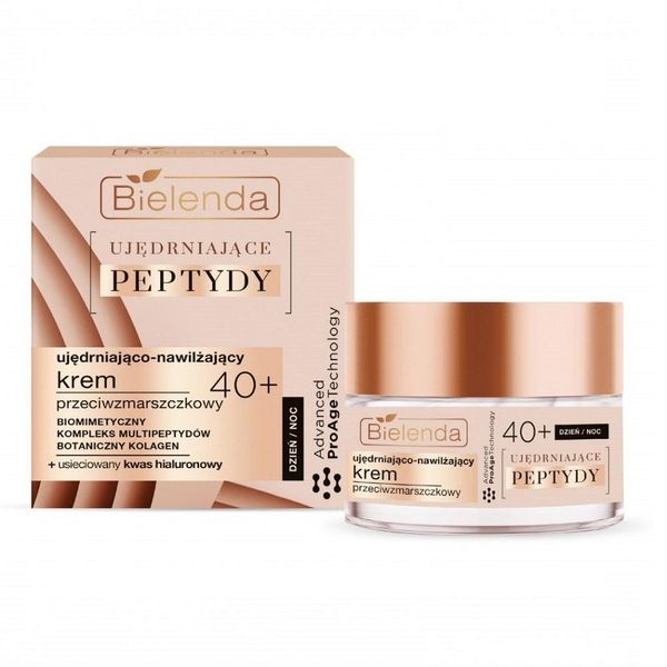 Bielenda Peptidi Rassodanti 40+ Crema Antirughe Giorno E Notte, 50Ml-image