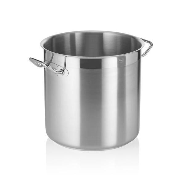 Pentola Professionale In Acciaio Inox Pentola Per Zuppa Con Coperchio, 25,0 Litri, ØXh: 32 X 33 Cm-image