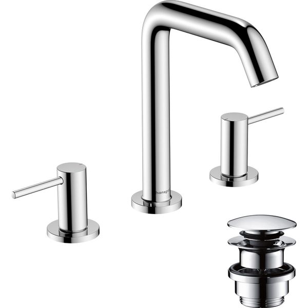 Hansgrohe Tecturis S MéLangeur Lavabo 3 Trous 150, Saillie 139 Mm, 73330000, 73330000-image