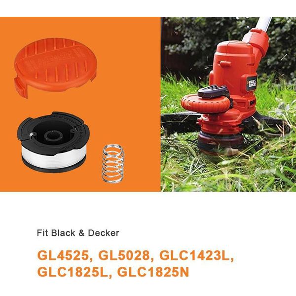 Inf Bobine Per Tagliabordi Tagliaerba Black & Decker GL4525, GL5028, GLC1423L, GLC1825L-image
