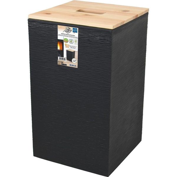 Eda 010481 No Contenitore Per Pellet Eda, 36 Litri, Nero-image
