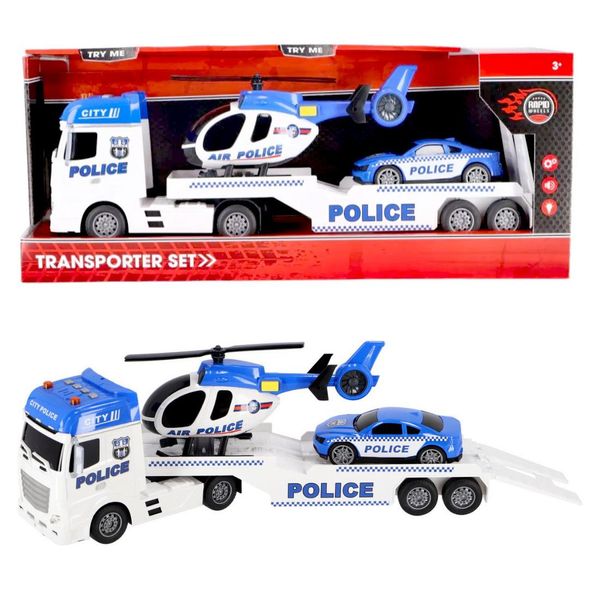Trasporto Auto Polizia+Auto+Elicottero-image