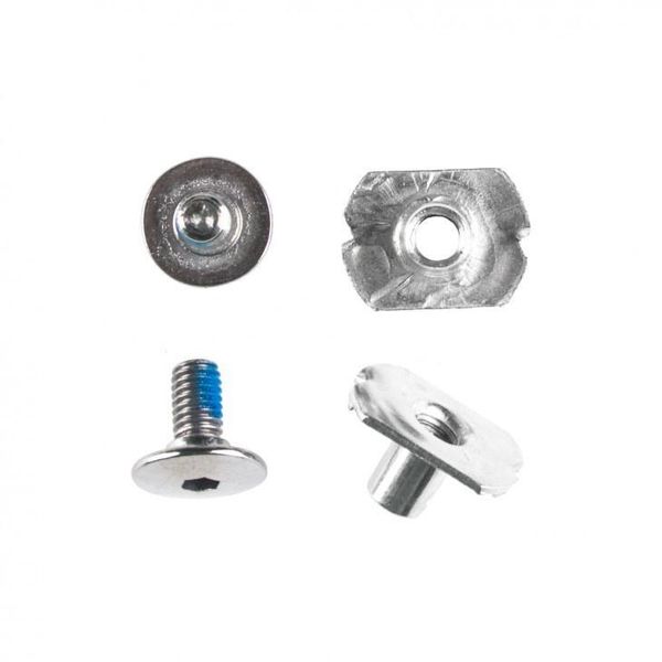 Set Di Viti Di Ricambio Per Bracciale Powerslide Next, Argento (2 Pezzi)-image