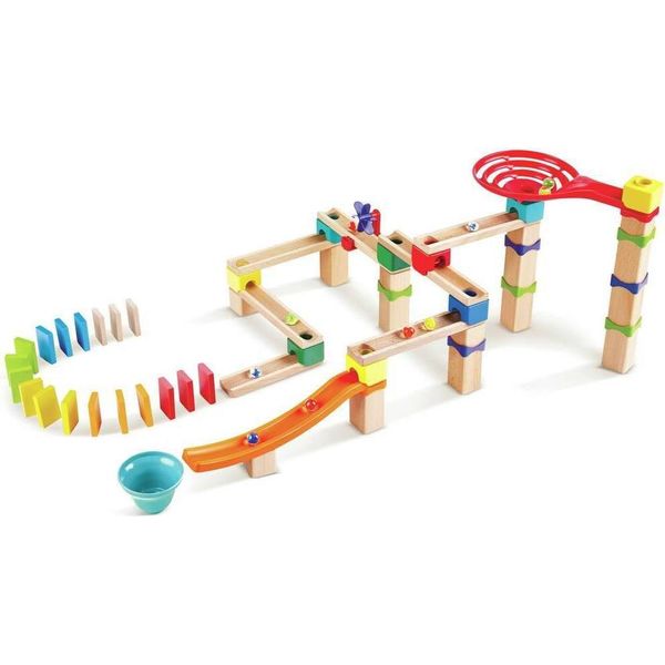 Hape - Corsa Delle Biglie, Corsa Di Velocità Delle Biglie - Da 3 Anni - Corsa Delle Biglie - Sviluppa Il Pensiero Logico-image